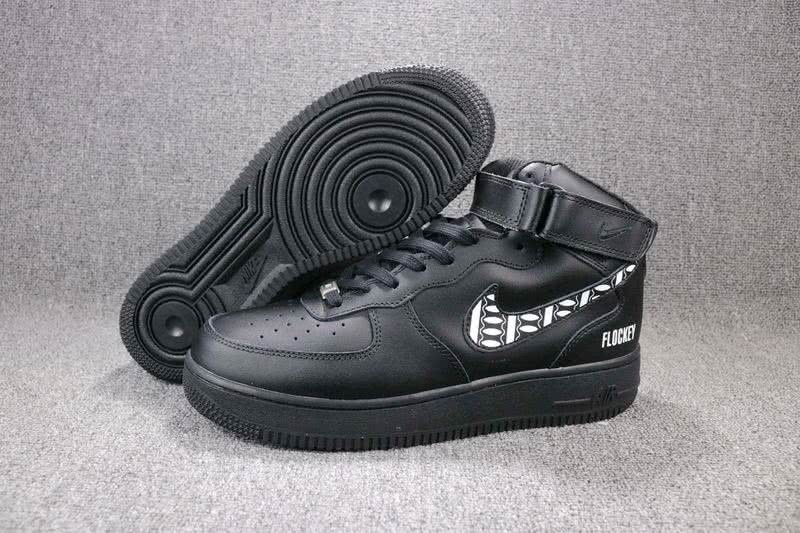 Nike Air Force1 AF1 Shoes Black Men/Women 1