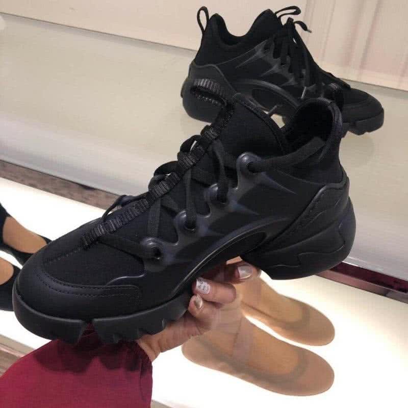 Dior Sneakers All Black Men And Women 5