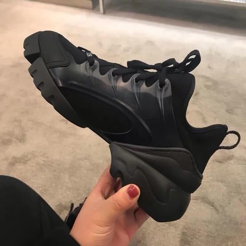Dior Sneakers All Black Men And Women 6