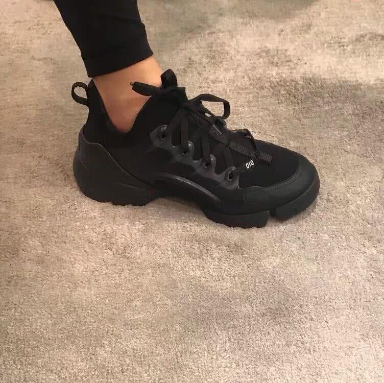 Dior Sneakers All Black Men And Women 8