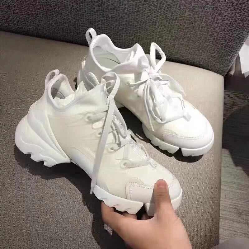 Dior Sneakers All White Men And Women 4