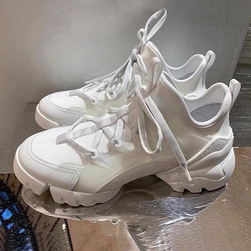 Dior Sneakers All White Men And Women 5