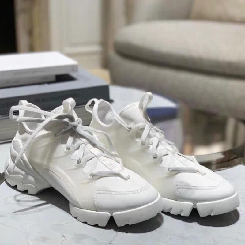 Dior Sneakers All White Men And Women 8