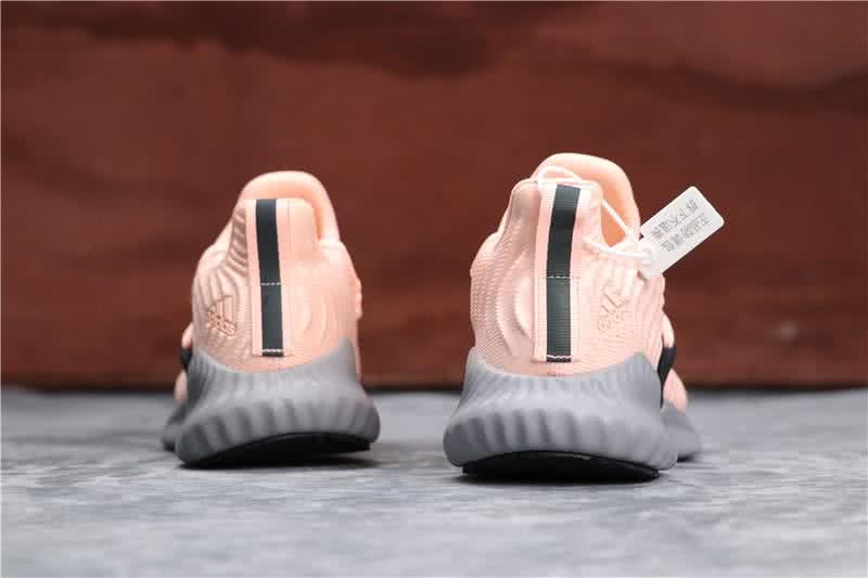 Adidas Alpha Bounce Pink Upper Grey Sole Women 4
