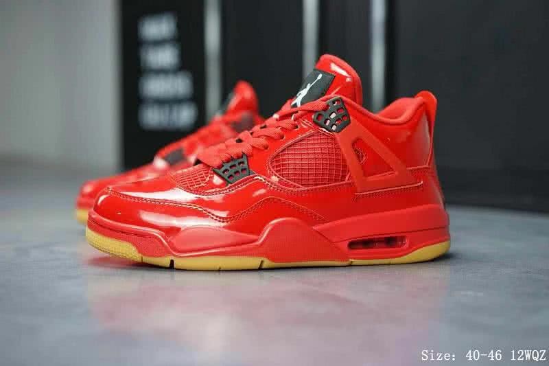 Air Jordan 4 Shoes Red Men 1