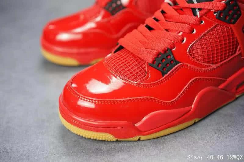 Air Jordan 4 Shoes Red Men 6