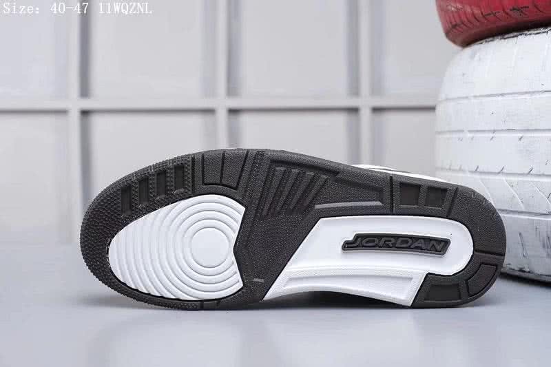 Air Jordan 3 Shoes Grey And White Men 2
