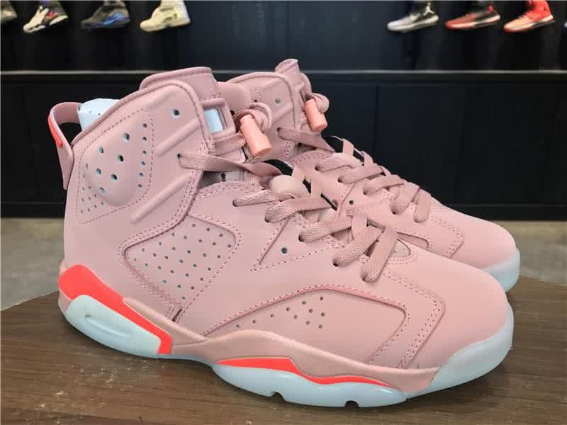 Air Jordan 6 Millennial Pink Women/Men货号：384664-031 乔6粉红外线 36-47.5 6