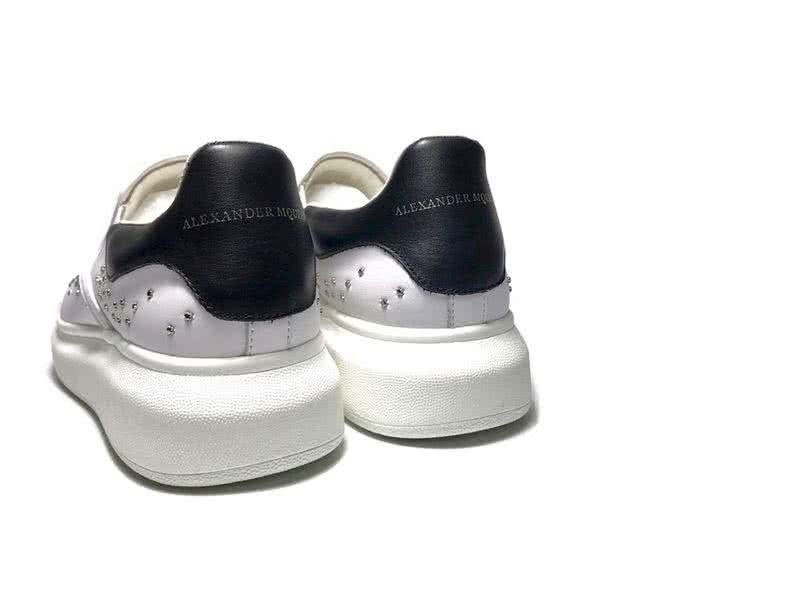 Alexander McQueen Sneakers Leather Little Stars White Men 4