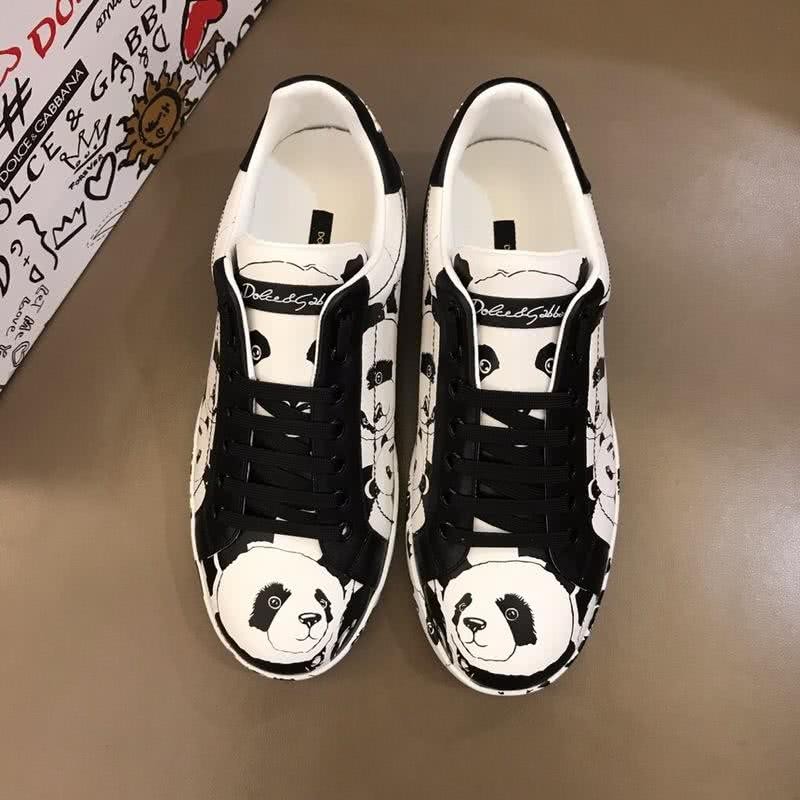 Dolce & Gabbana Sneakers Pandas White Black Men 2