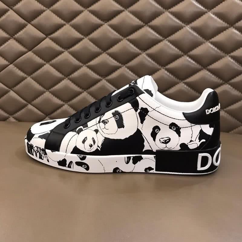 Dolce & Gabbana Sneakers Pandas White Black Men 5