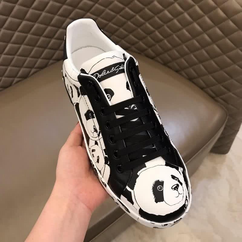 Dolce & Gabbana Sneakers Pandas White Black Men 7