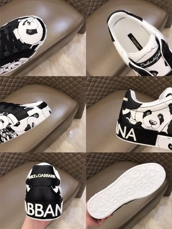 Dolce & Gabbana Sneakers Pandas White Black Men 9