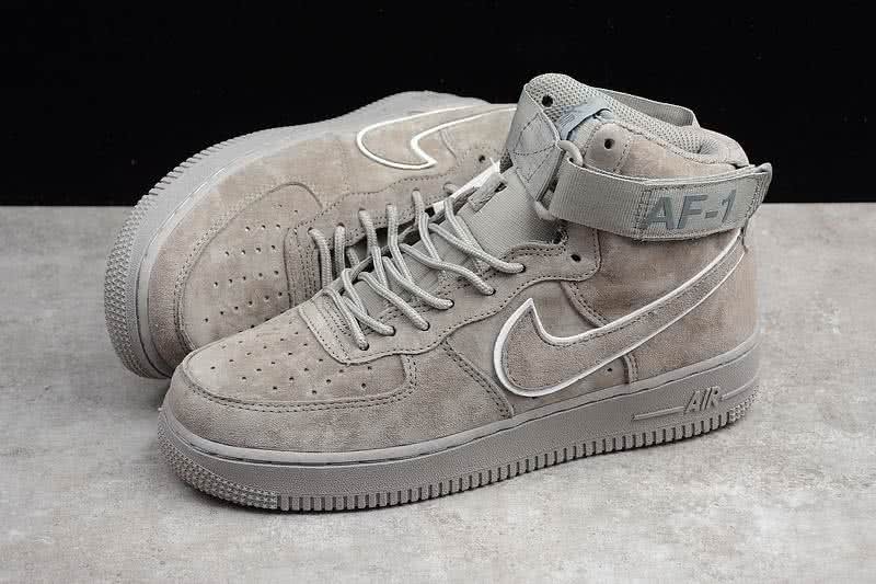 Air Force 1 Shoes Grey Men/Women 1