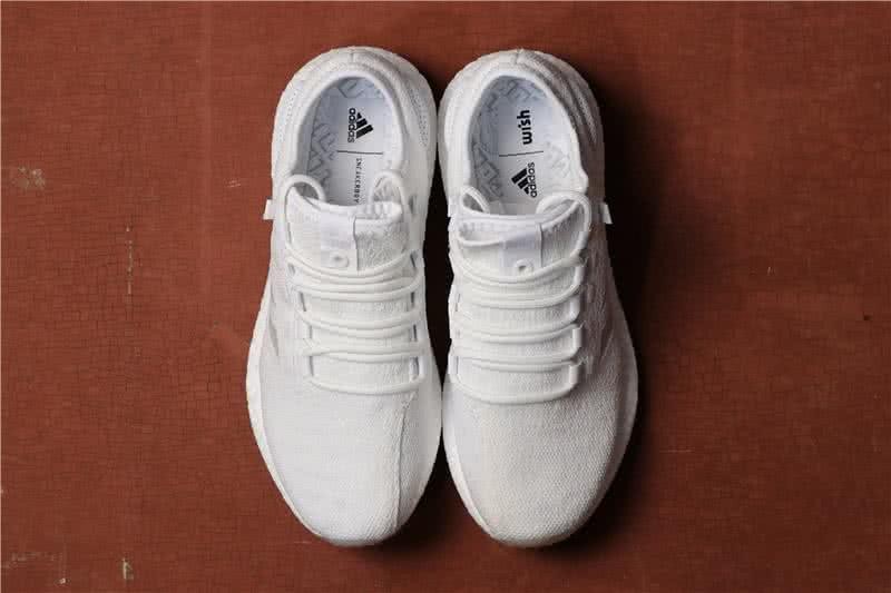 Adidas Pure Boost Women Men White Shoes 3