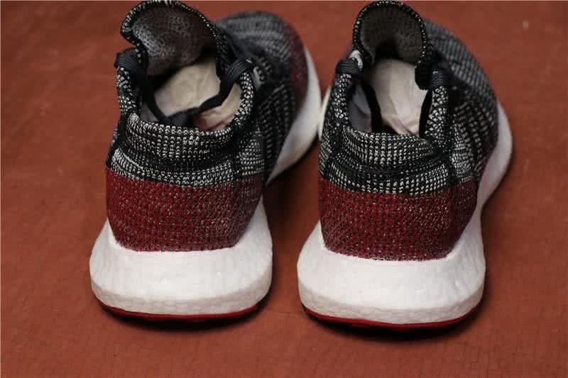 Adidas Pure Boost Men Black Grey Shoes 5