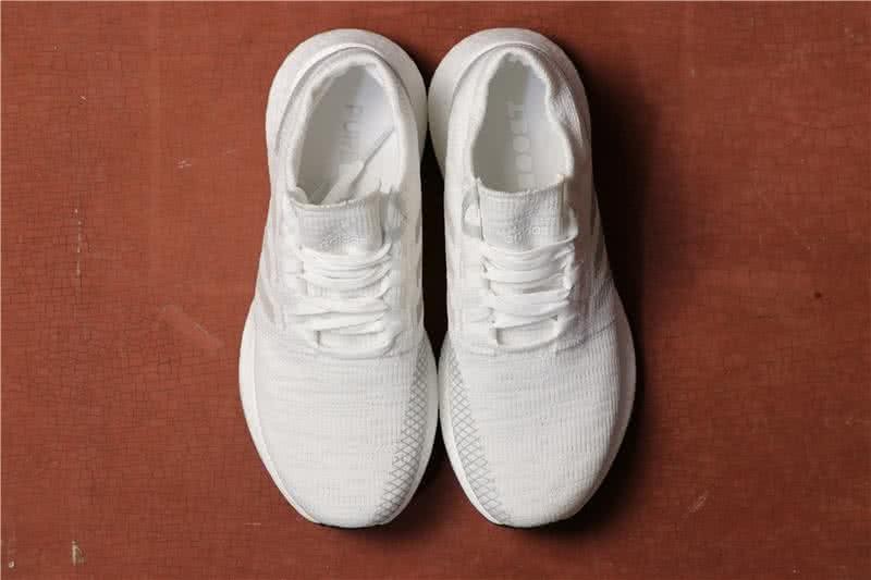 Adidas Pure Boost Men Women White Shoes 3