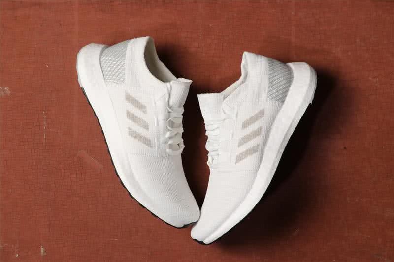 Adidas Pure Boost Men Women White Shoes 4