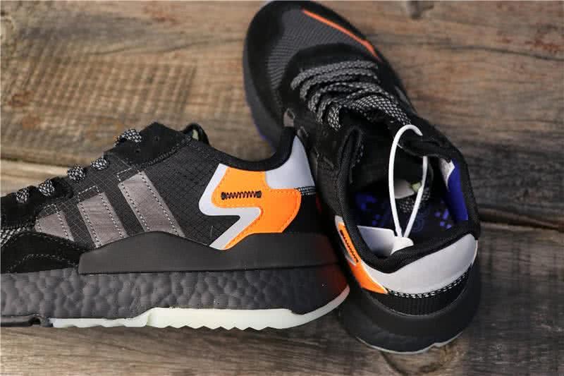 Adidas Nite Jogger Black And Orange Men 9