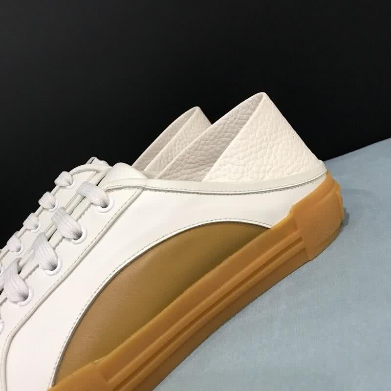 Fendi Sneakers White Upper Rubber Sole Men 6