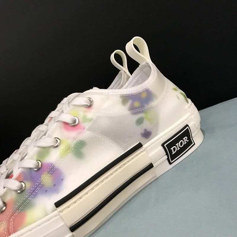 Dior Sneakers Low White Pink Purple Men And Women 5