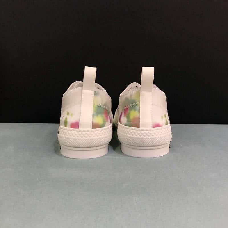 Dior Sneakers Low White Pink Purple Men And Women 8