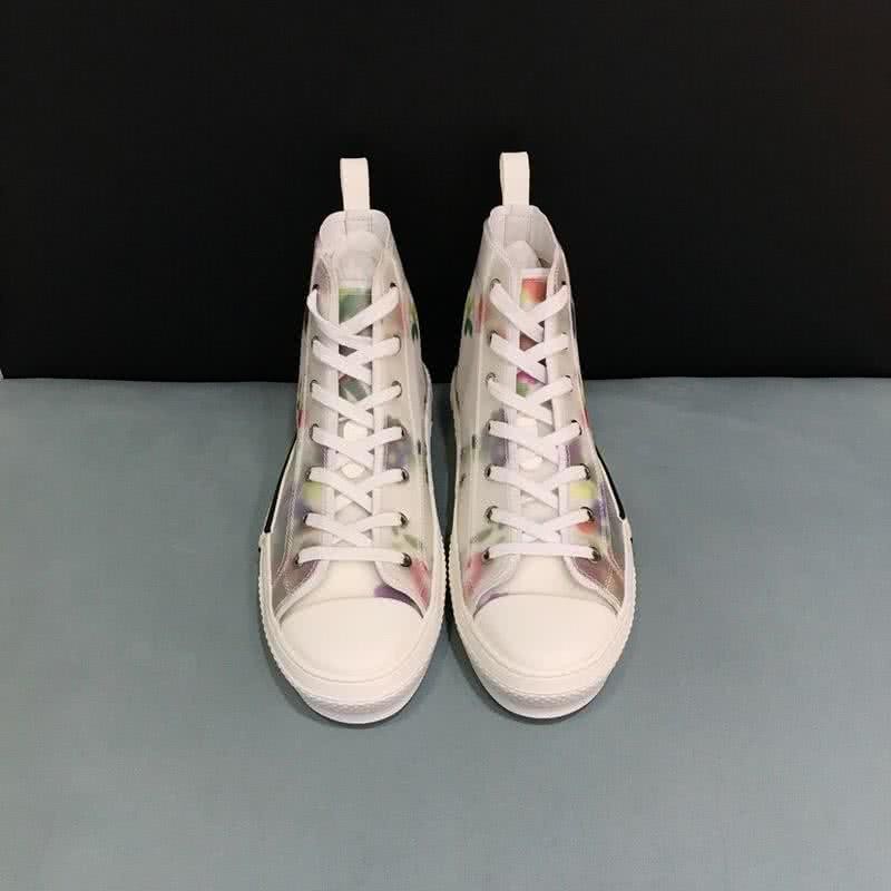 Dior Sneakers High Top Blossom White Men And Women 2