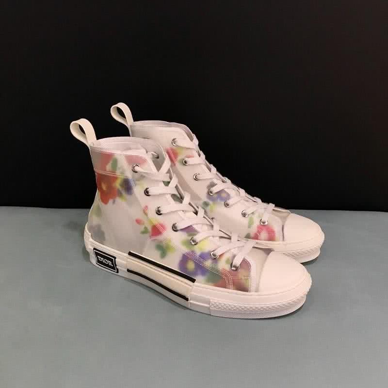 Dior Sneakers High Top Blossom White Men And Women 3