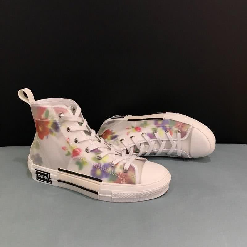 Dior Sneakers High Top Blossom White Men And Women 4