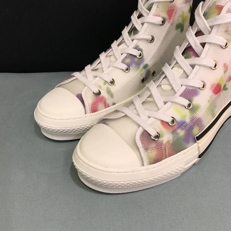 Dior Sneakers High Top Blossom White Men And Women 5