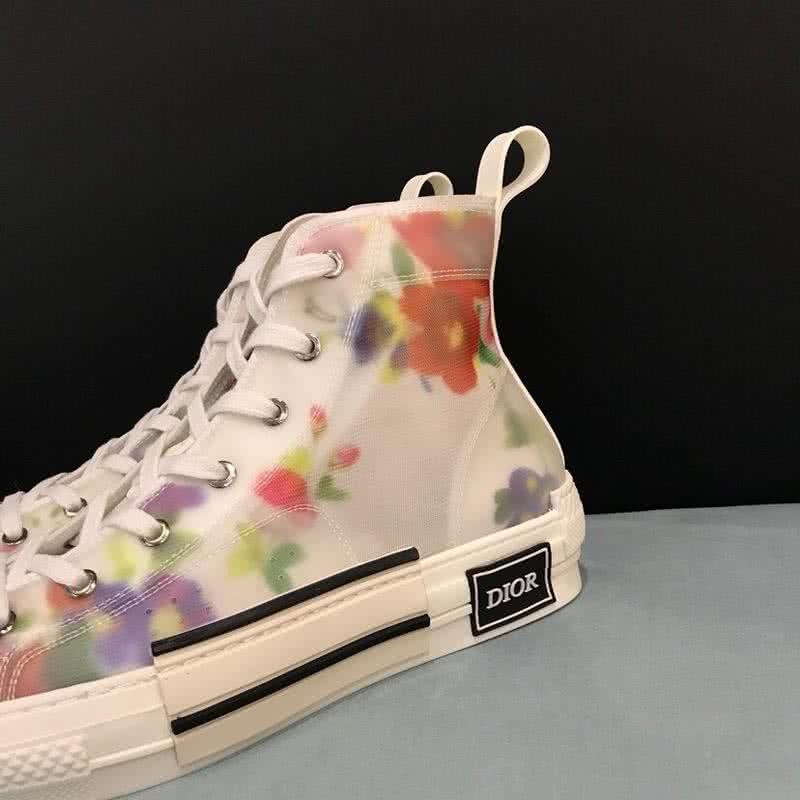 Dior Sneakers High Top Blossom White Men And Women 6