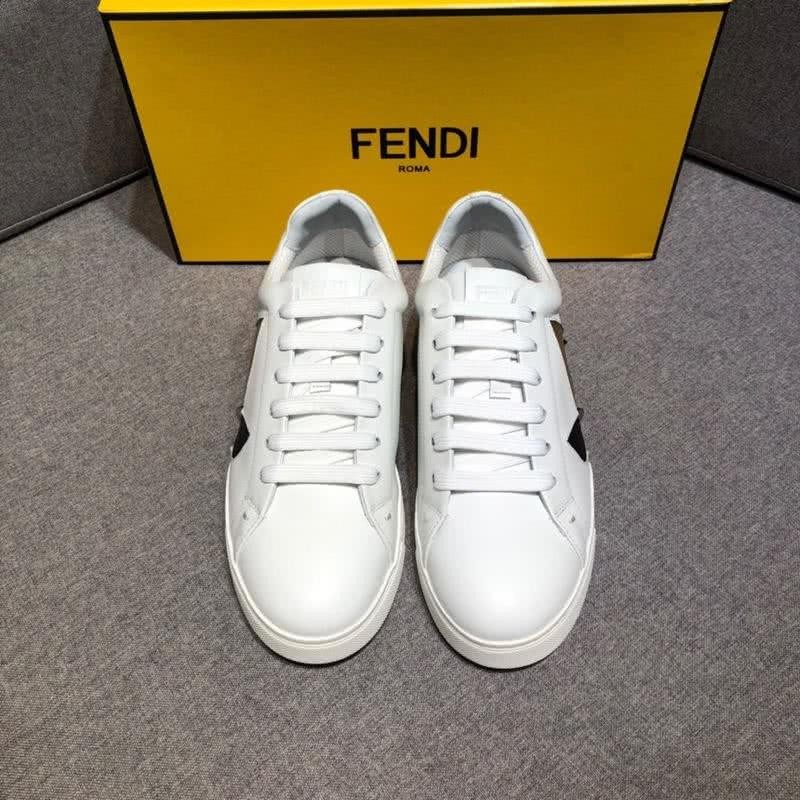 Fendi Sneakers Monster White Golden Black Men 9