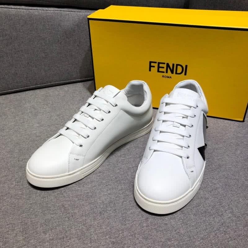 Fendi Sneakers Monster White Silver Black Men 2