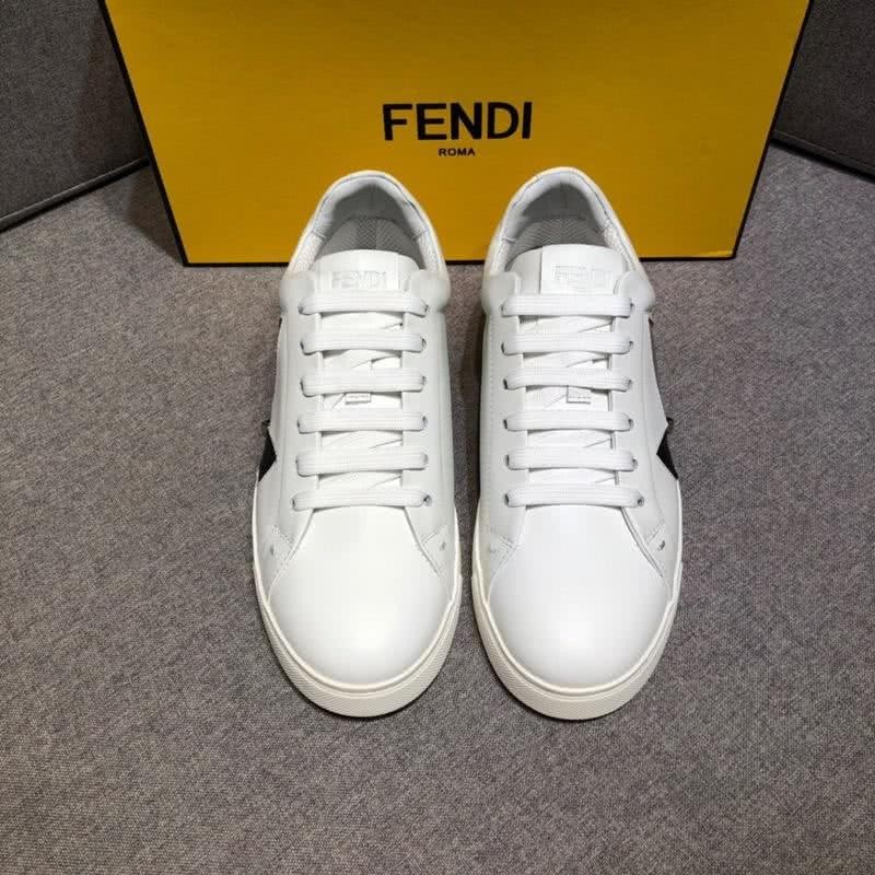 Fendi Sneakers Monster White Silver Black Men 6