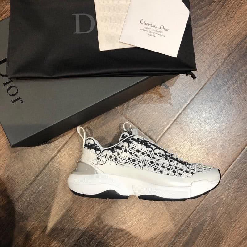 Dior Sneakers White And Black Men And Women 2