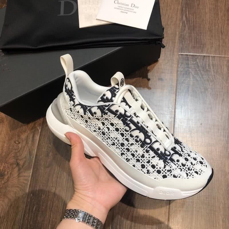 Dior Sneakers White And Black Men And Women 3