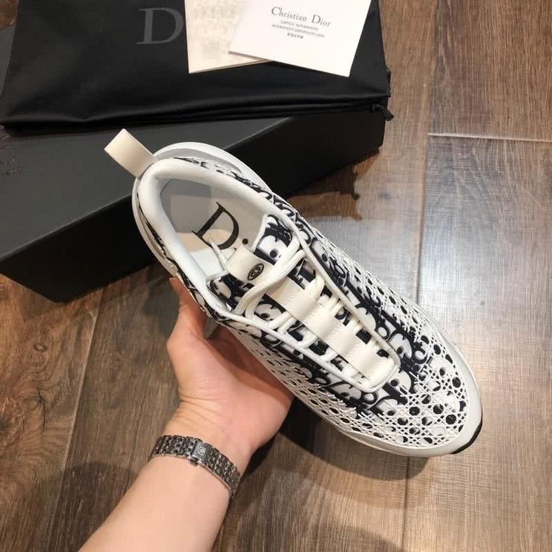 Dior Sneakers White And Black Men And Women 4
