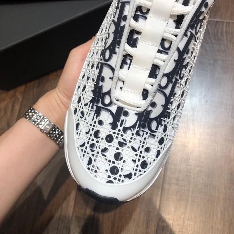 Dior Sneakers White And Black Men And Women 5