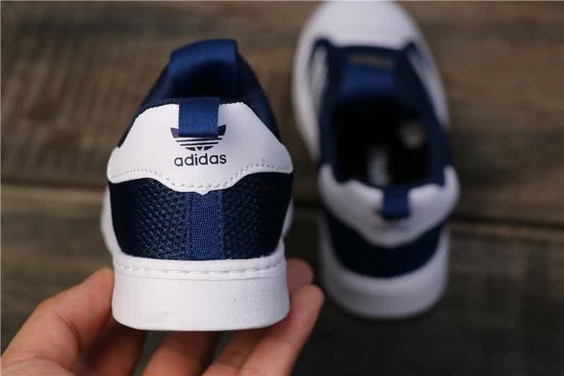 Adidas SUPERSTAR 360 Ⅰ Bright Blue and White Kids 4