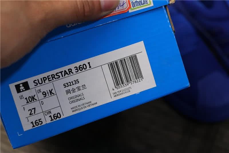 Adidas SUPERSTAR 360 Ⅰ Blue Kids 6