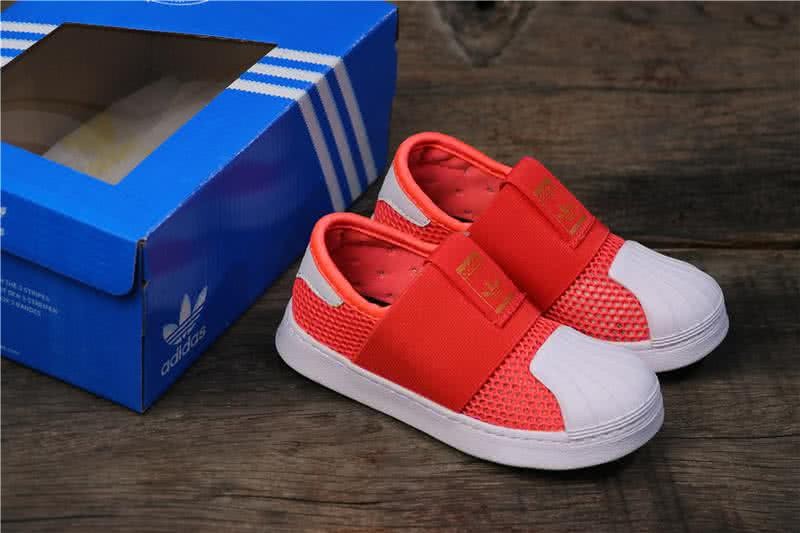 Adidas SUPERSTAR 360 Ⅰ Orange Red Kids 6