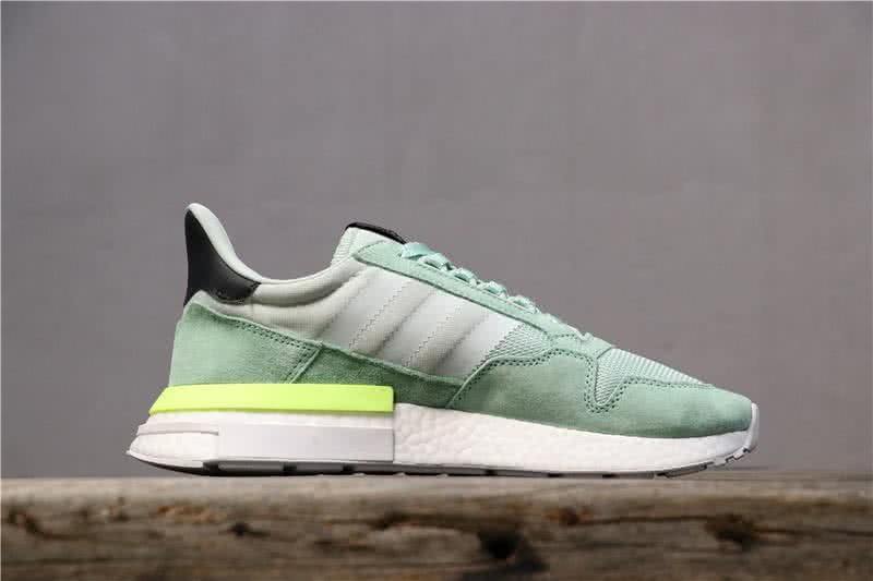 Adidas ZX500 RM Boost Green And Yellow Men And Women 2