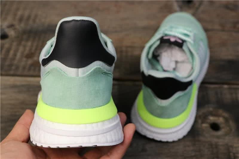 Adidas ZX500 RM Boost Green And Yellow Men And Women 7