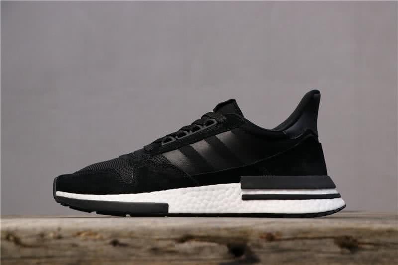 Adidas ZX500 RM Boost Black And Whire Men And Women 1