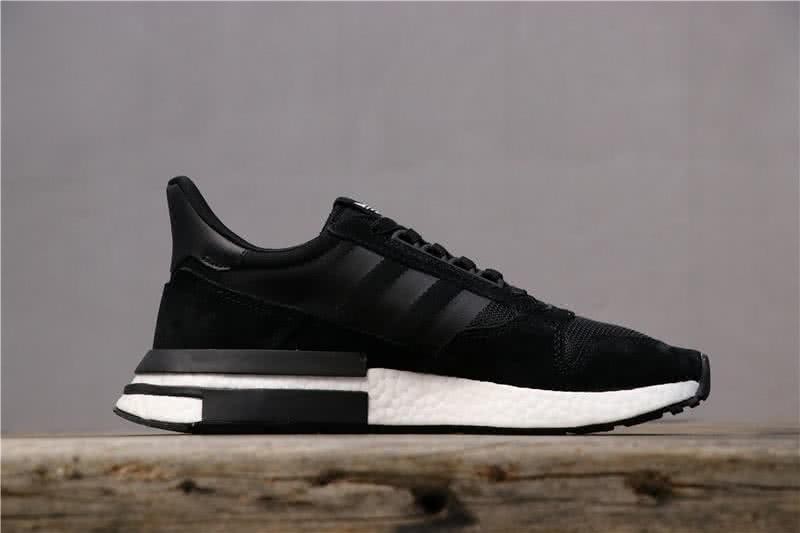 Adidas ZX500 RM Boost Black And Whire Men And Women 2