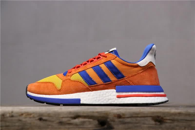 Adidas ZX500 RM Boost Orange Blue And Yellow Men And Women 1