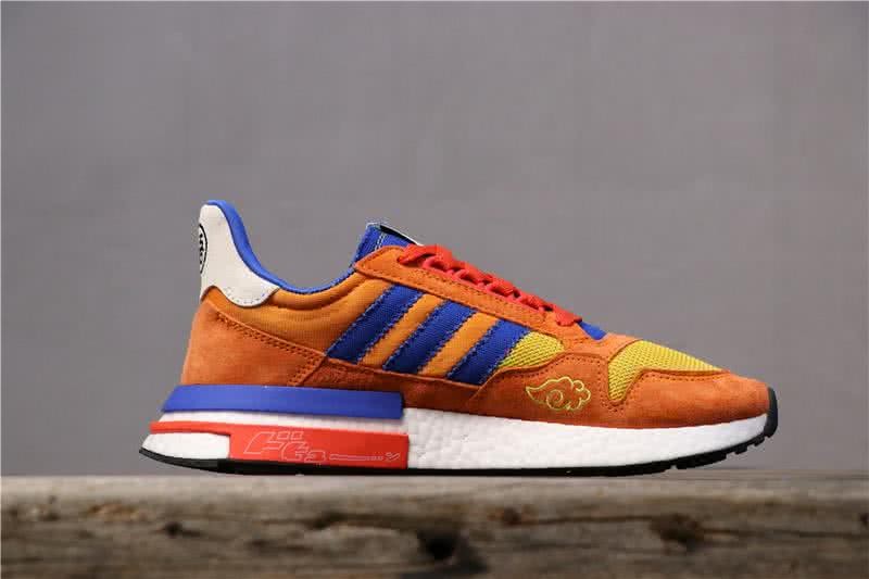 Adidas ZX500 RM Boost Orange Blue And Yellow Men And Women 2