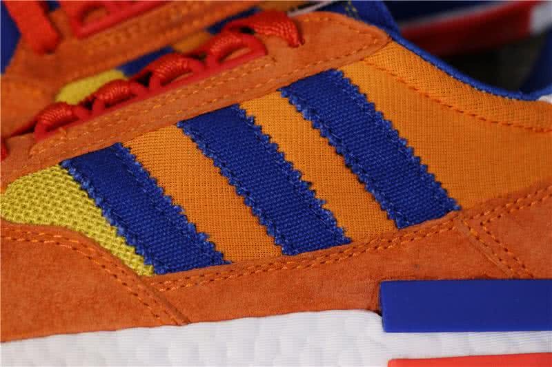 Adidas ZX500 RM Boost Orange Blue And Yellow Men And Women 5
