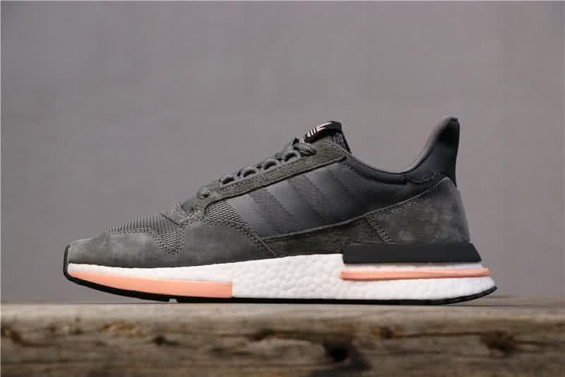Adidas ZX500 RM Boost Black White And Pink Men And Women 1
