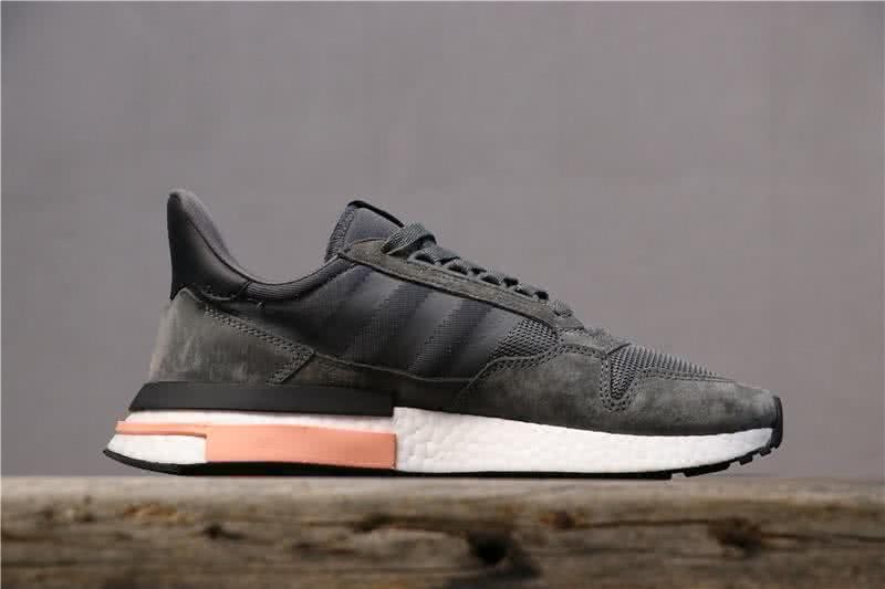 Adidas ZX500 RM Boost Black White And Pink Men And Women 2